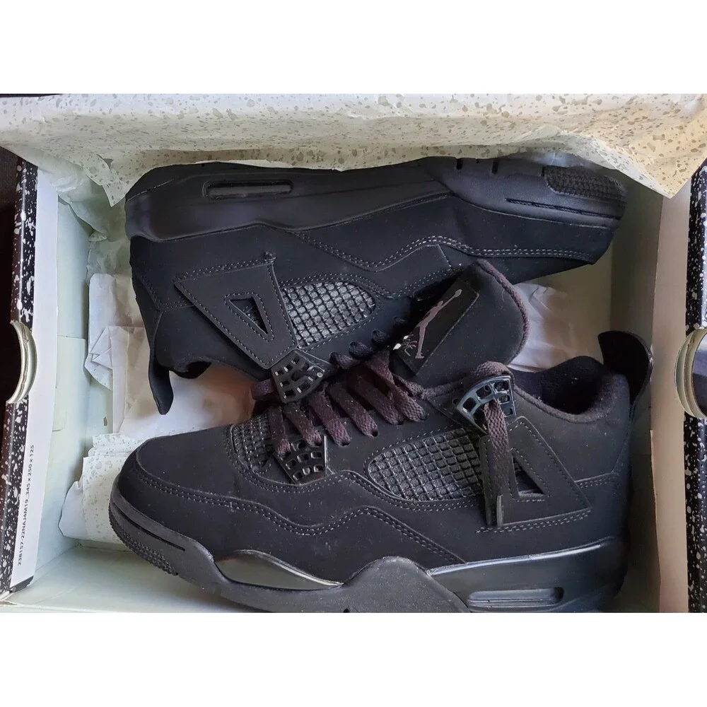 Jordan 4 Retro Black Cat. Size 8.5